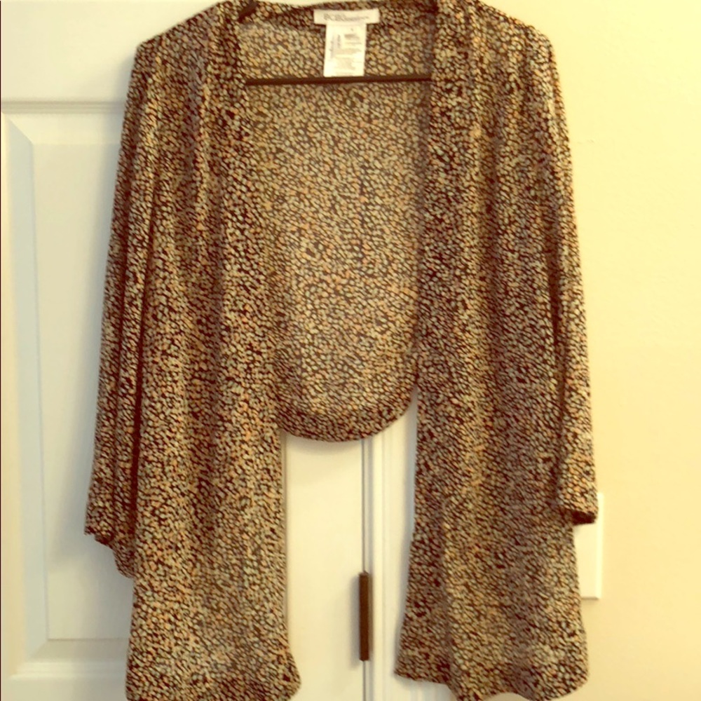 Bcbgeneration Black Crop Jacket - image 1